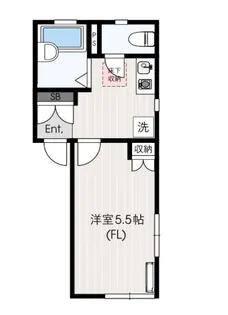 DOG-WOOD高津【2階】の間取り