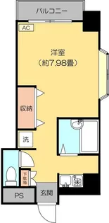 メゾン東尾久【7階】の間取り
