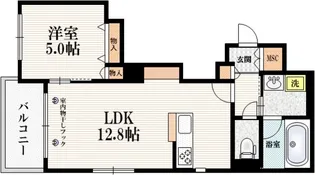 ソレイユ モンタン 西が丘【2階】の間取り