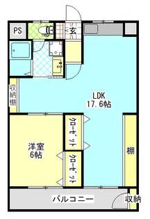 藤原マンション【2階】の間取り