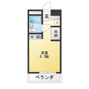 ハイツ三好ヶ丘【4階】の間取り