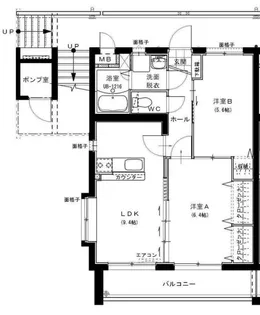 エクレール湘南【3階】の間取り