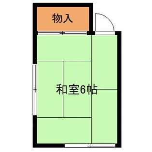 鈴木荘【2階】の間取り
