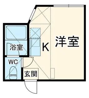 ユナイト根岸アンドレッティー【1階】の間取り