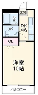 アミスターII【1階】の間取り