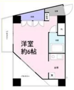 フィルコリンズ武蔵野【5階】の間取り