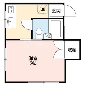 宝コーポ【2階】の間取り