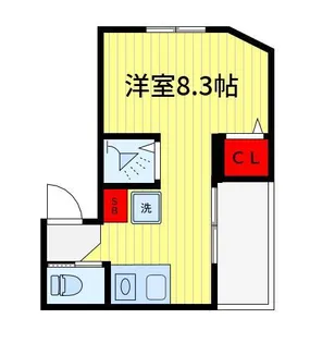 アイウシ梅島【2階】の間取り