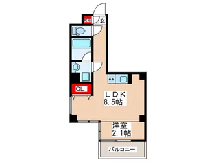 鶴橋ビル M【9階】の間取り