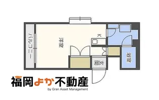 アイロード天神【9階】の間取り