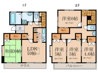 クレスト上鷺の間取り