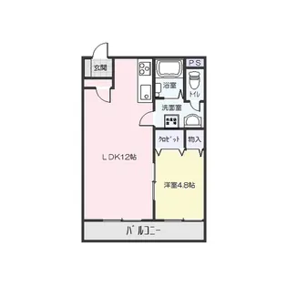 コンフォート高根【3階】の間取り
