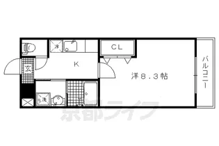 ユイマール【2階】の間取り