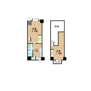 ありえすインター【6階】の間取り