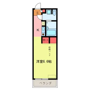 ペガサスI・II・III【2階】の間取り