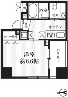 HF千駄木レジデンス【5階】の間取り