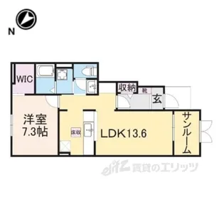 オーブ【1階】の間取り