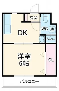 サンクレウェンズI【1階】の間取り