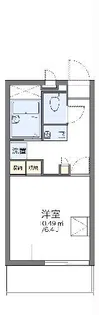 レオパレスJOY【2階】の間取り