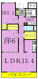 サンシャインV【1階】の間取り