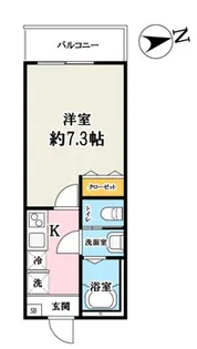 コスモアルカディア3【3階】の間取り