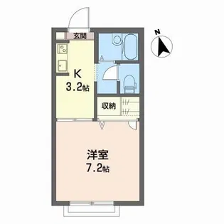 シャーメゾン・エム【2階】の間取り