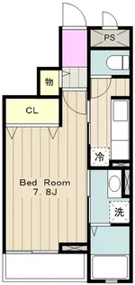 ラヴィダフェリス【3階】の間取り