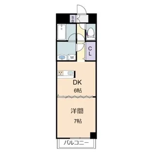 ルミエール青山8【5階】の間取り