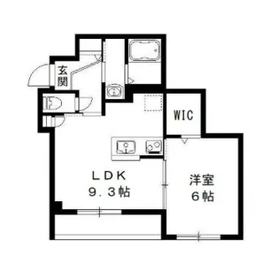 イーリング【1階】の間取り