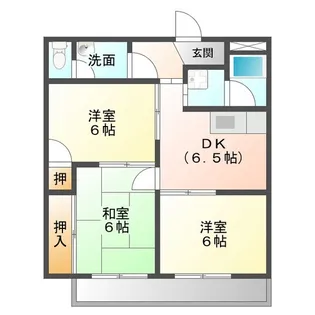 マンション メテオール【2階】の間取り