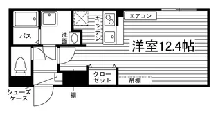 (仮称)函館港町マンション【4階】の間取り