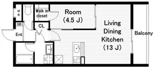ビーコンヒル【3階】の間取り