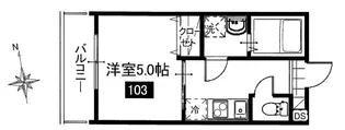 MELDIA舎人II【1階】の間取り