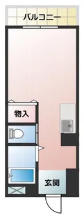 東邦パレス【2階】の間取り