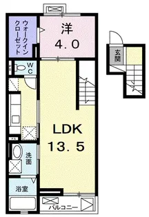 イサ セレッソ【4階】の間取り