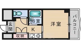アルドーレ千里丘【5階】の間取り