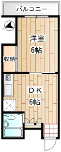 パークサイドパレス内海【2階】の間取り