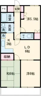 キャノン21【3階】の間取り