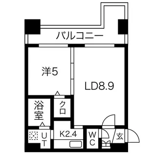 M’stage【2階】の間取り