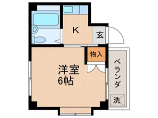 フォレスト・クレセル【2階】の間取り