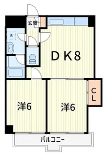 ホームズ青戸【4階】の間取り
