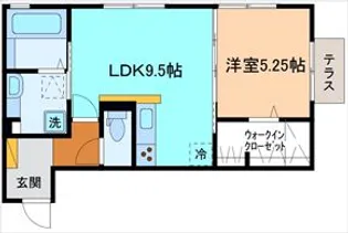 Vert espacioII【2階】の間取り