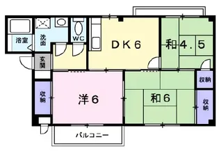 サンヴィレッジ上尾II【2階】の間取り