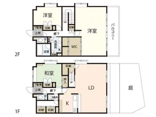 ロイヤルハイツ一茶苑【2階】の間取り