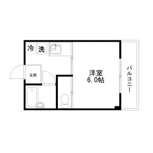 駅前ダイナミックマンション【1階】の間取り