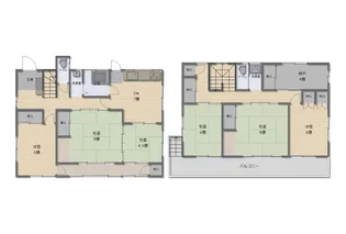 山梨県甲府市塩部3【一戸建】の間取り