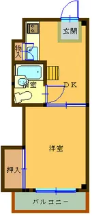 井上ビル【3階】の間取り