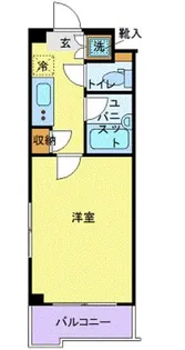 ルーブル新宿西落合参番館【4階】の間取り