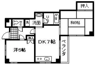 ベルトピア南上町 B棟【2階】の間取り