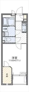 レオネクストコラッジョ【1階】の間取り